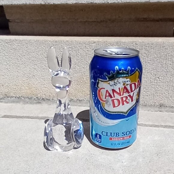 1950s Kosta Boda Crystal Figurine MCM Kangaroo Vicke Lindstrand - Picture 7 of 10